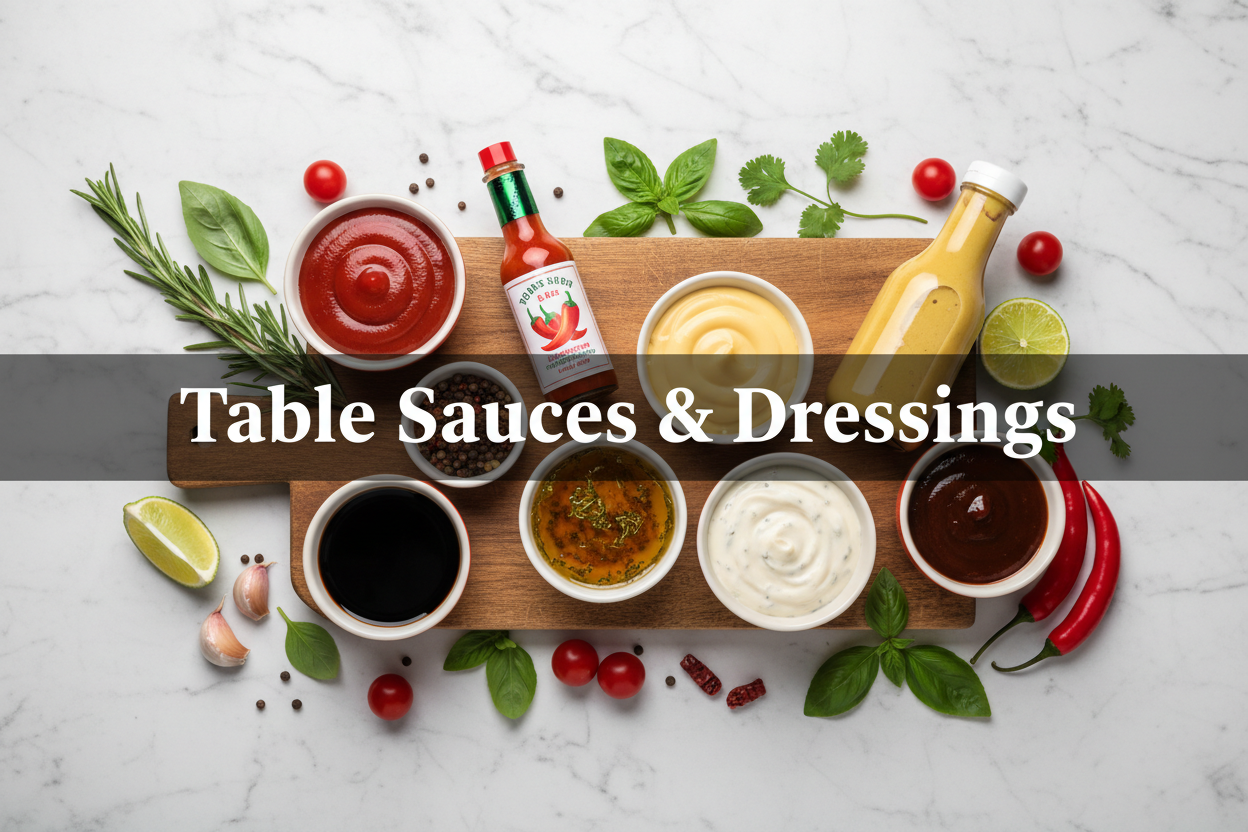 Table Sauces & Dressings