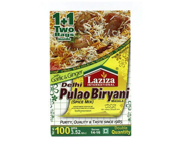 Laziza Delhi Pulao Biryani Masala 100g