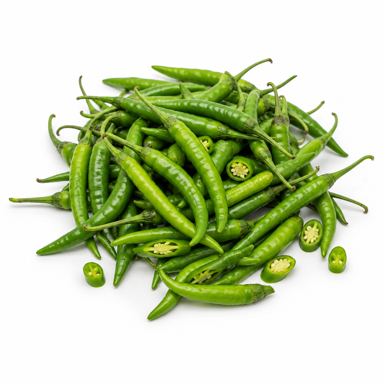 Fresh Green Chillies