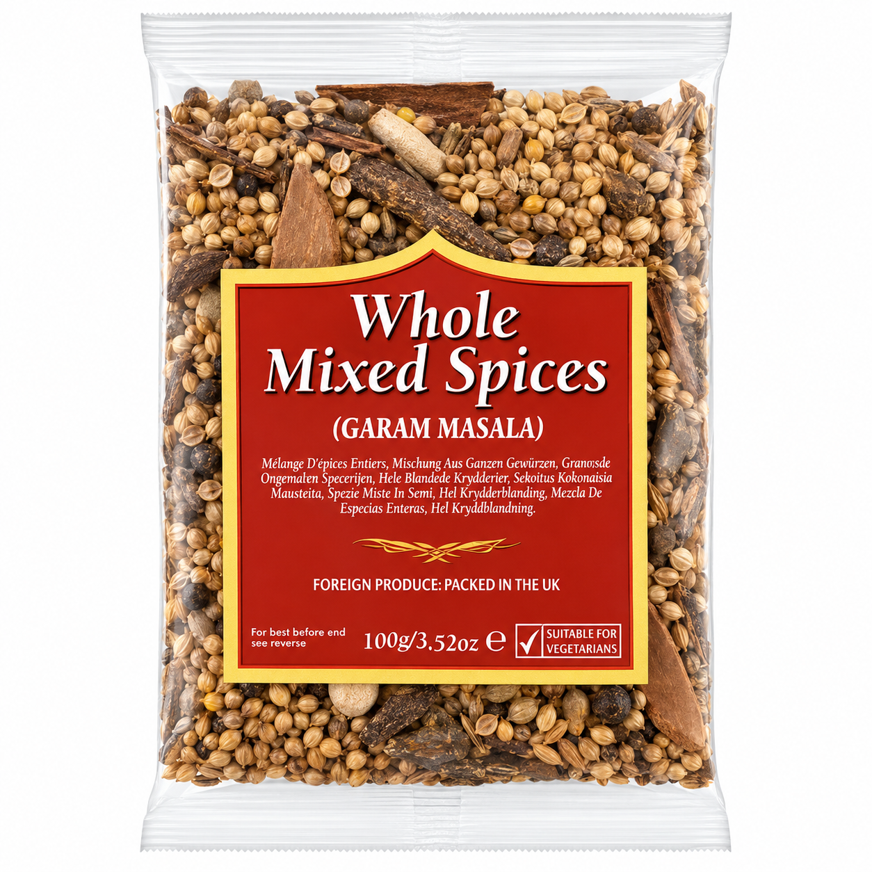 Whole Garam Masala (Whole Mixed Spices) (Brand May Vary)