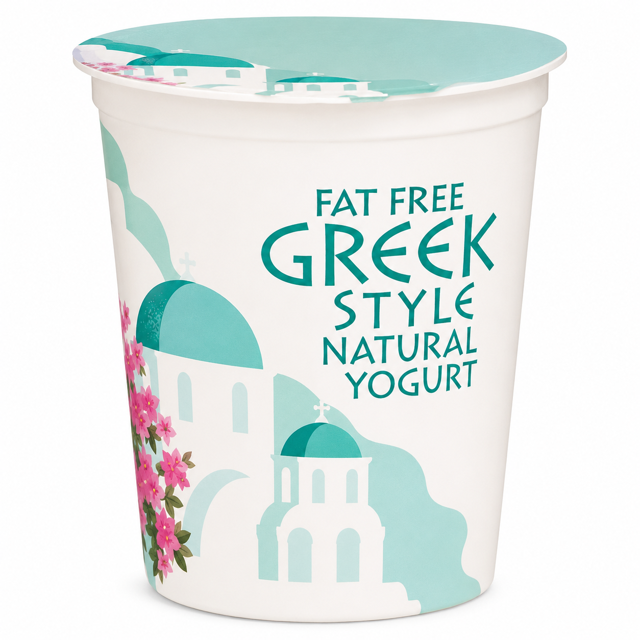 Greek Style Fat Free Natural Yogurt 500g (Retailer's Own Brand)