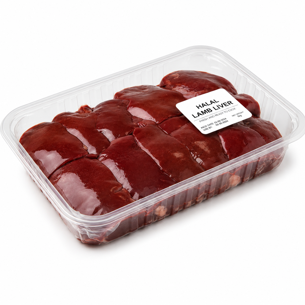 Halal Fresh Lamb Liver