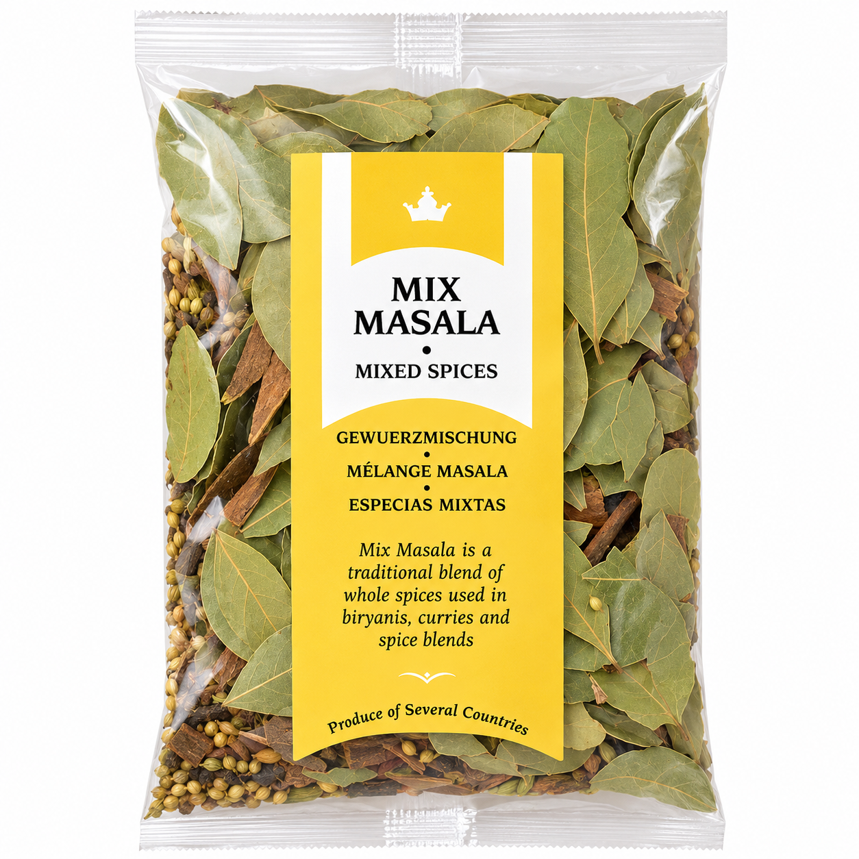 Whole Garam Masala (Whole Mixed Spices) (Brand May Vary)