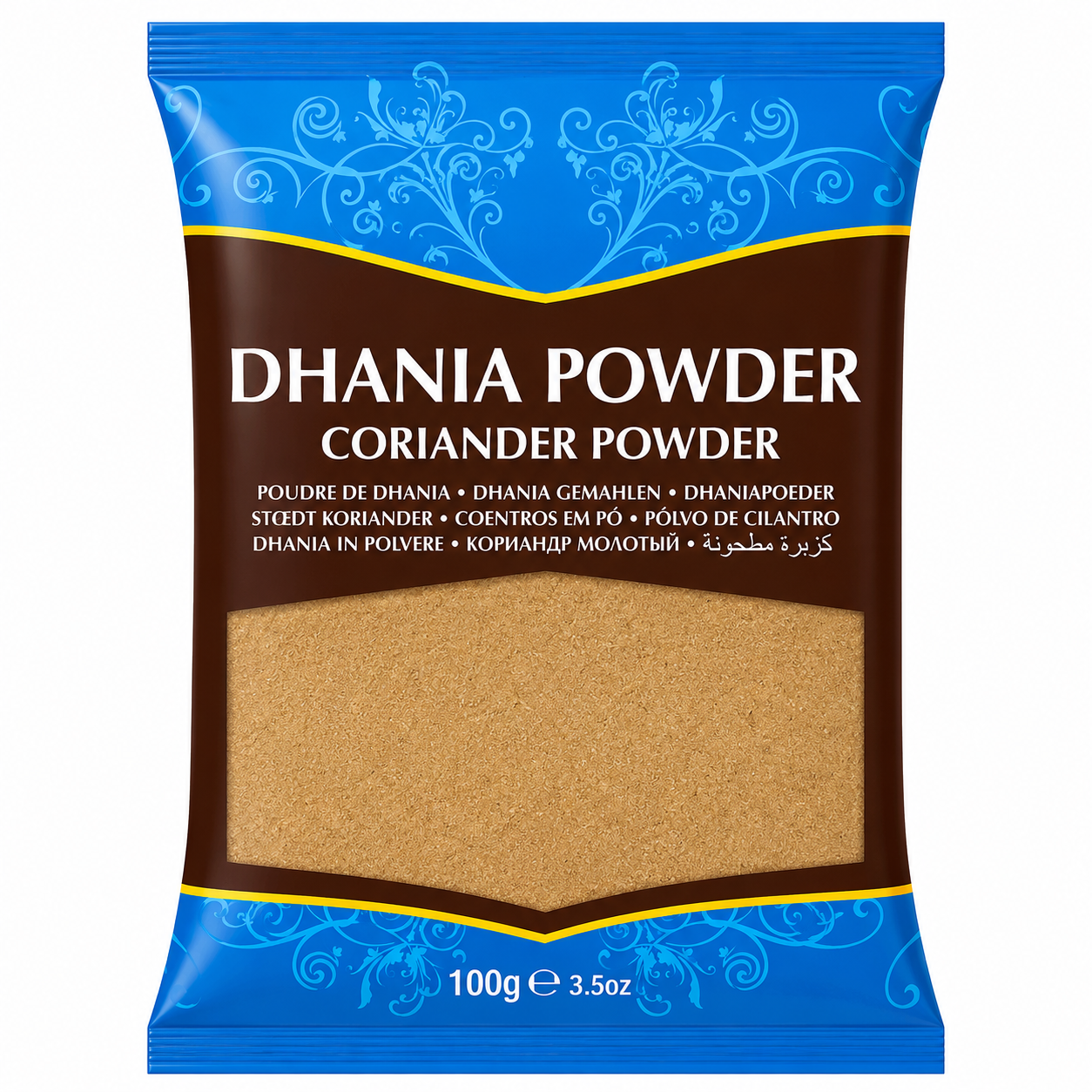 Ground Coriander (Dhaniya) 100g (Brand May Vary)
