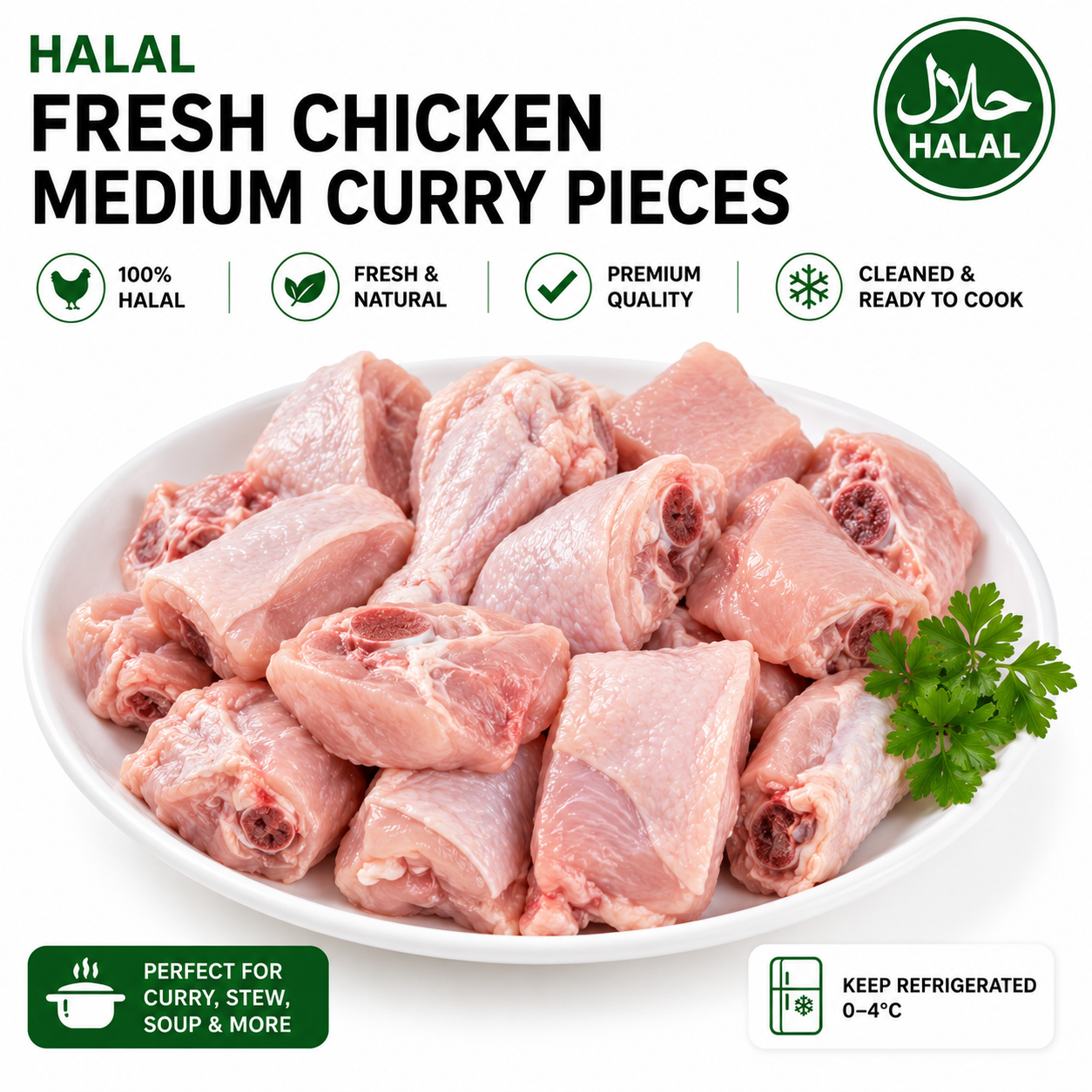 Halal Fresh Baby Chicken