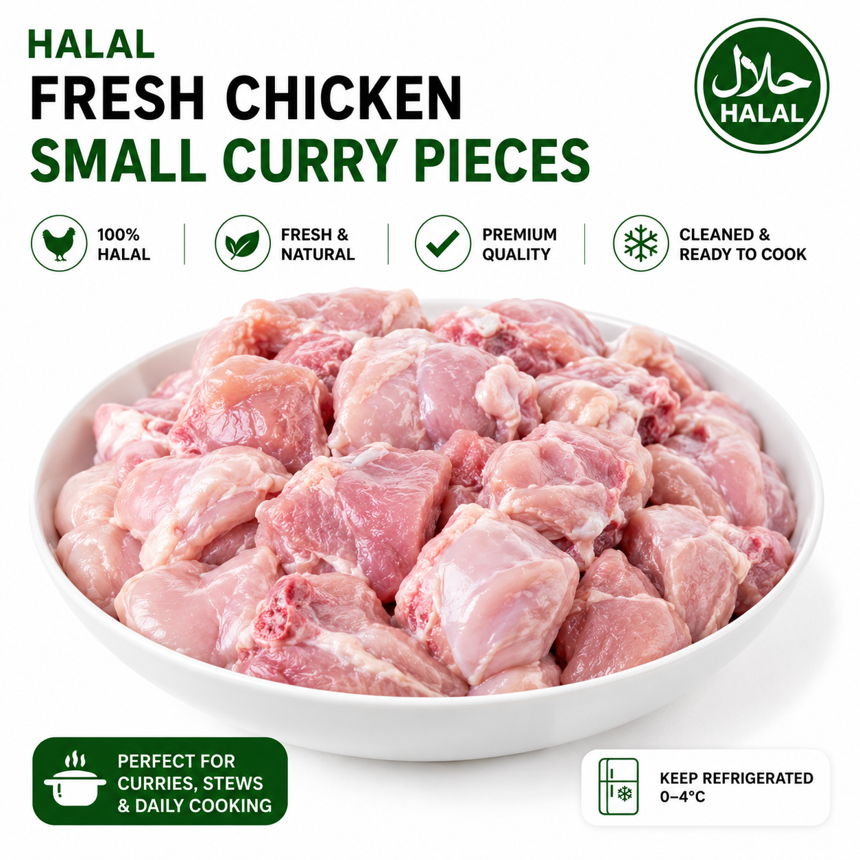 Halal Fresh Baby Chicken