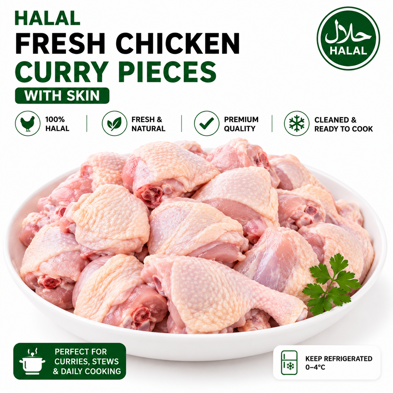 Halal Fresh Baby Chicken
