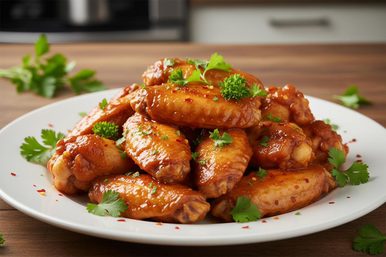 Halal Marinated Flat Chicken Wings