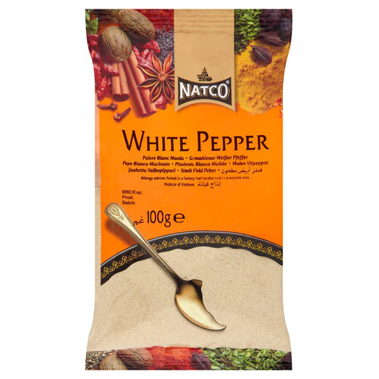 Ground White Pepper 100g (Brand May Vary)
