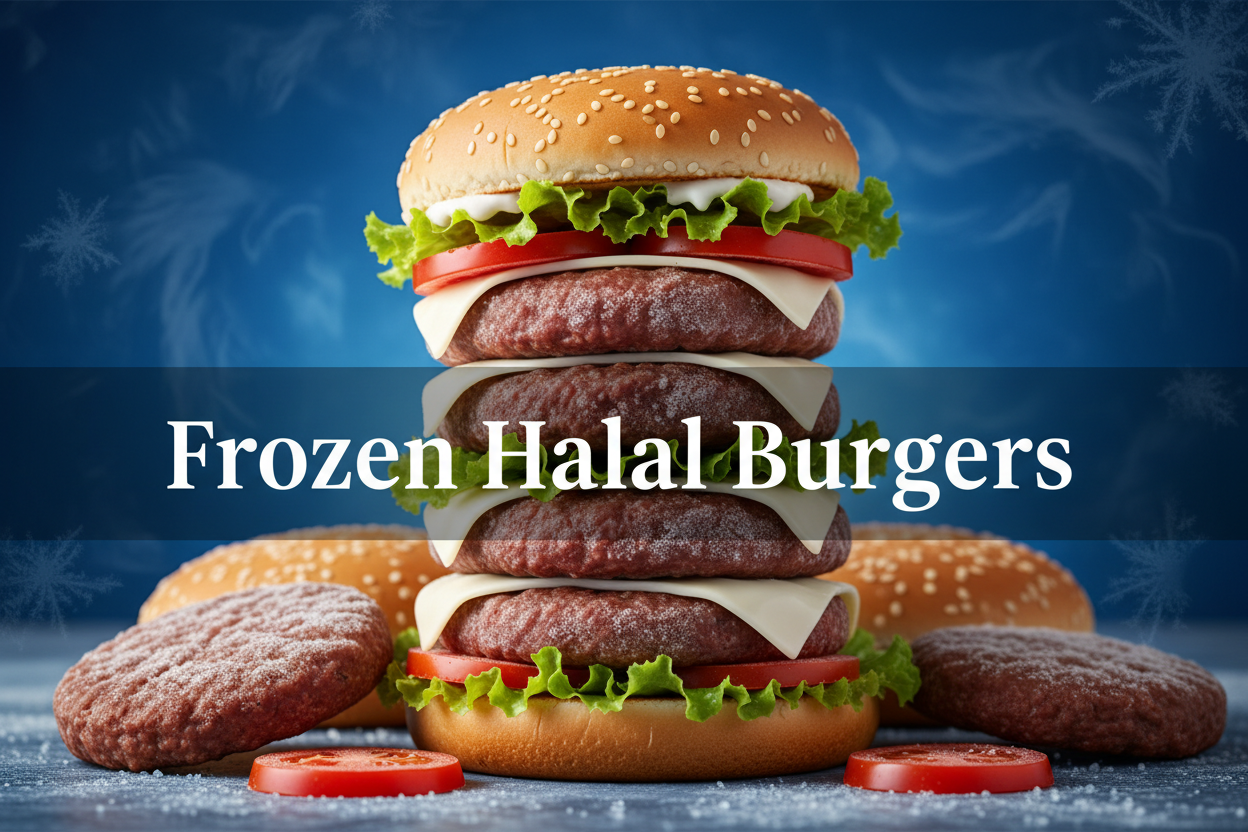 Frozen Halal Burgers