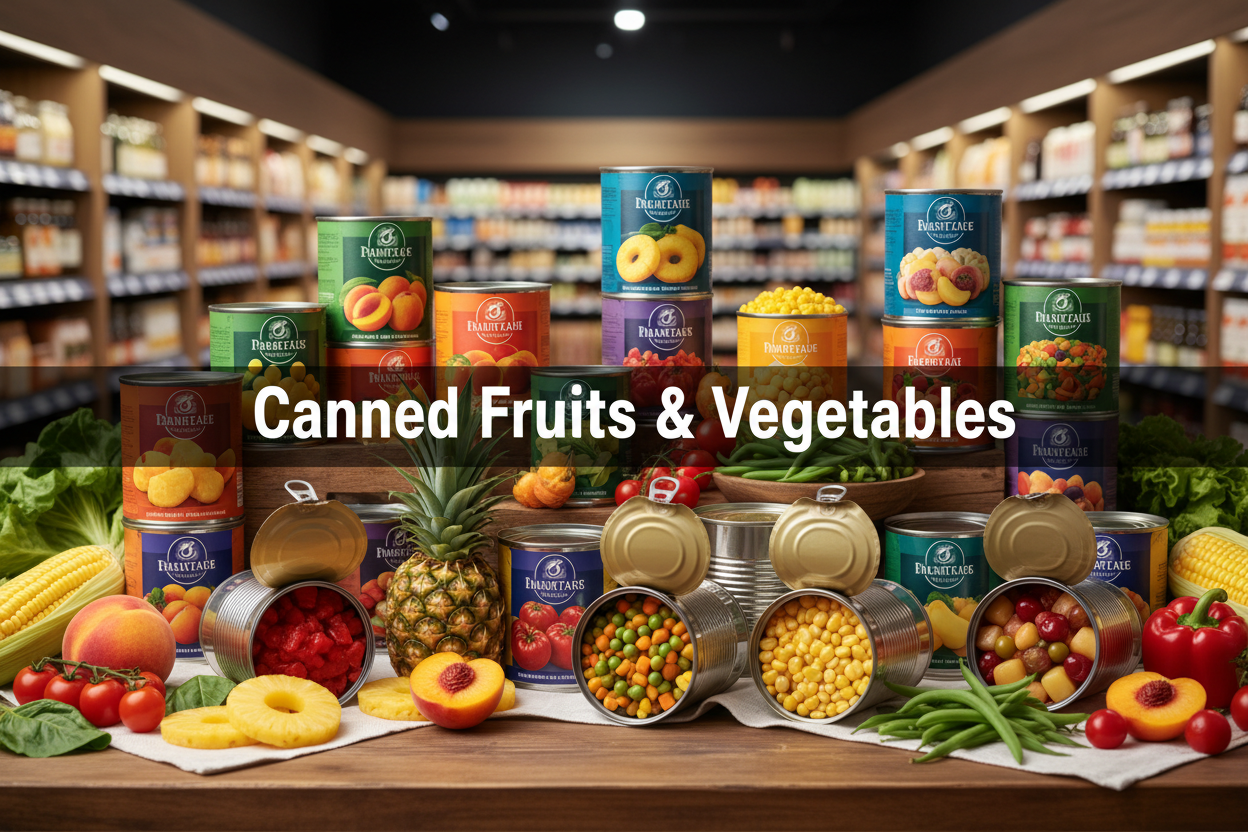 Canned Fruits & Vegetables