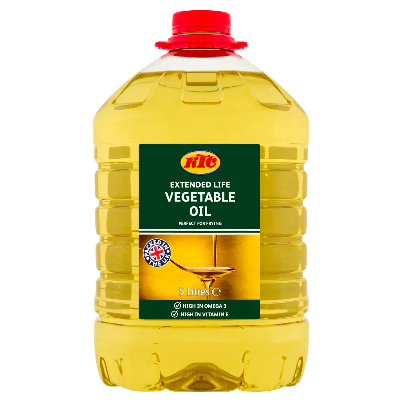 KTC Extended Life Vegetable Oil 5 Litre (Brand May Vary)