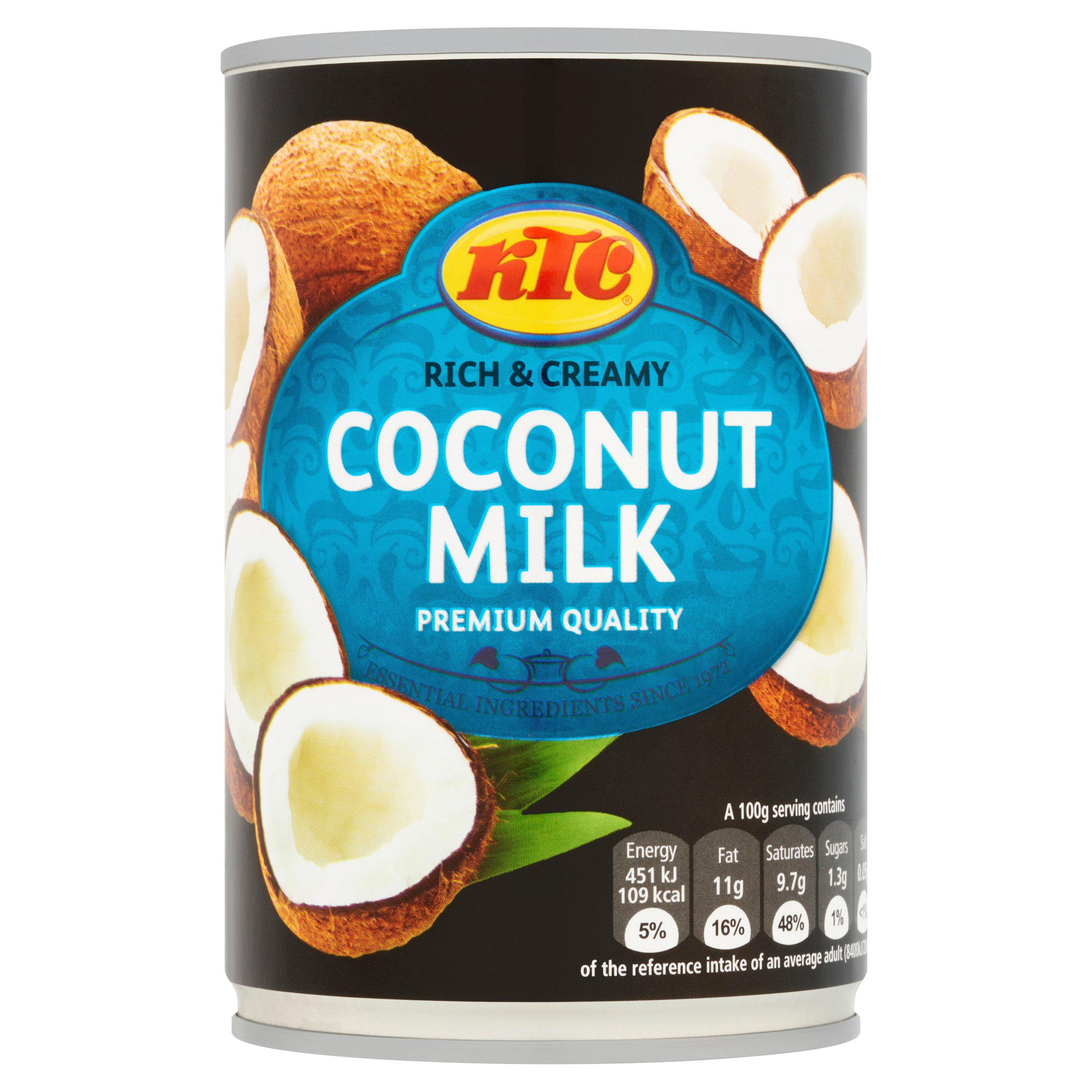 KTC Coconut Milk 400ml (Brand May Vary)