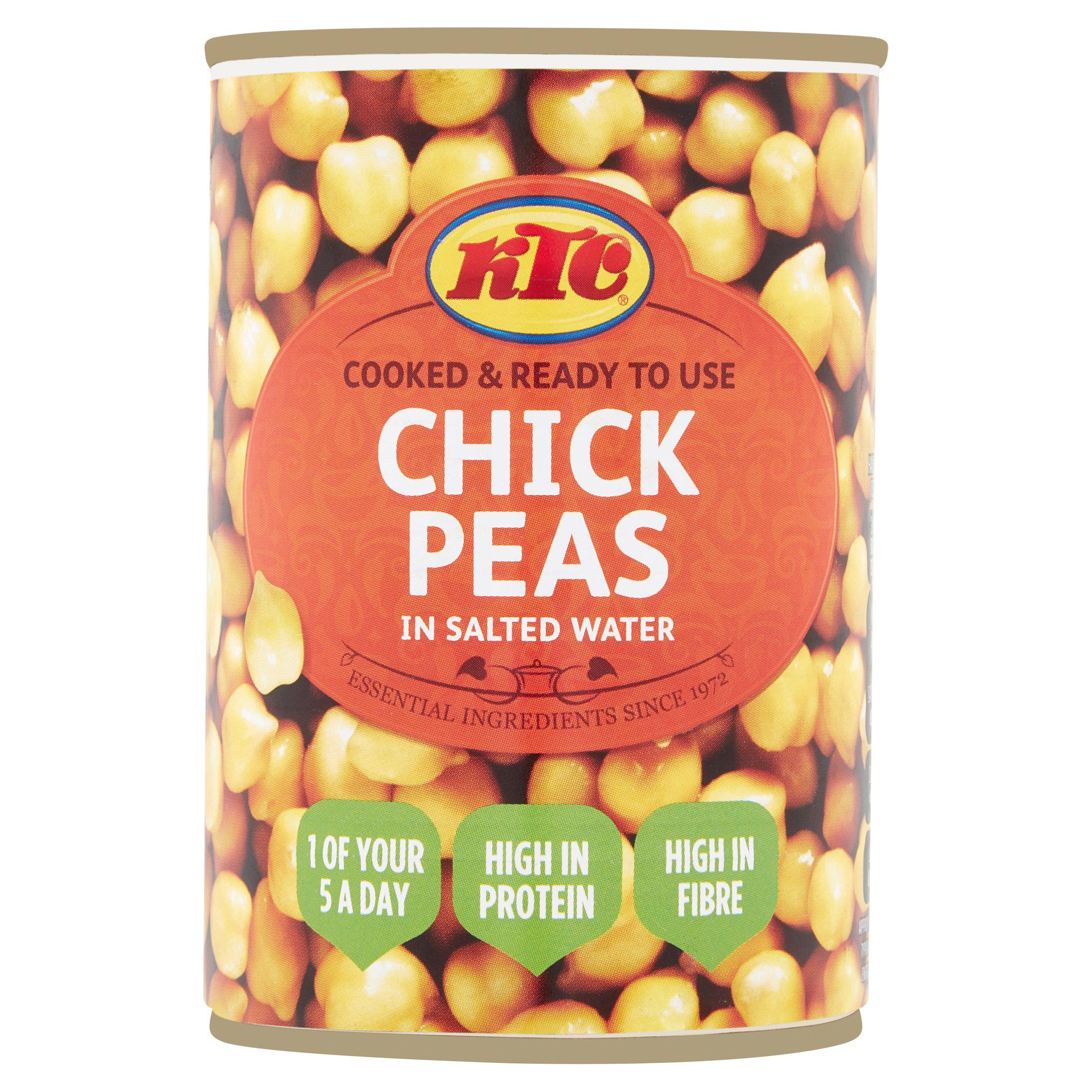 KTC Chick Peas 400g (Brand May Vary)