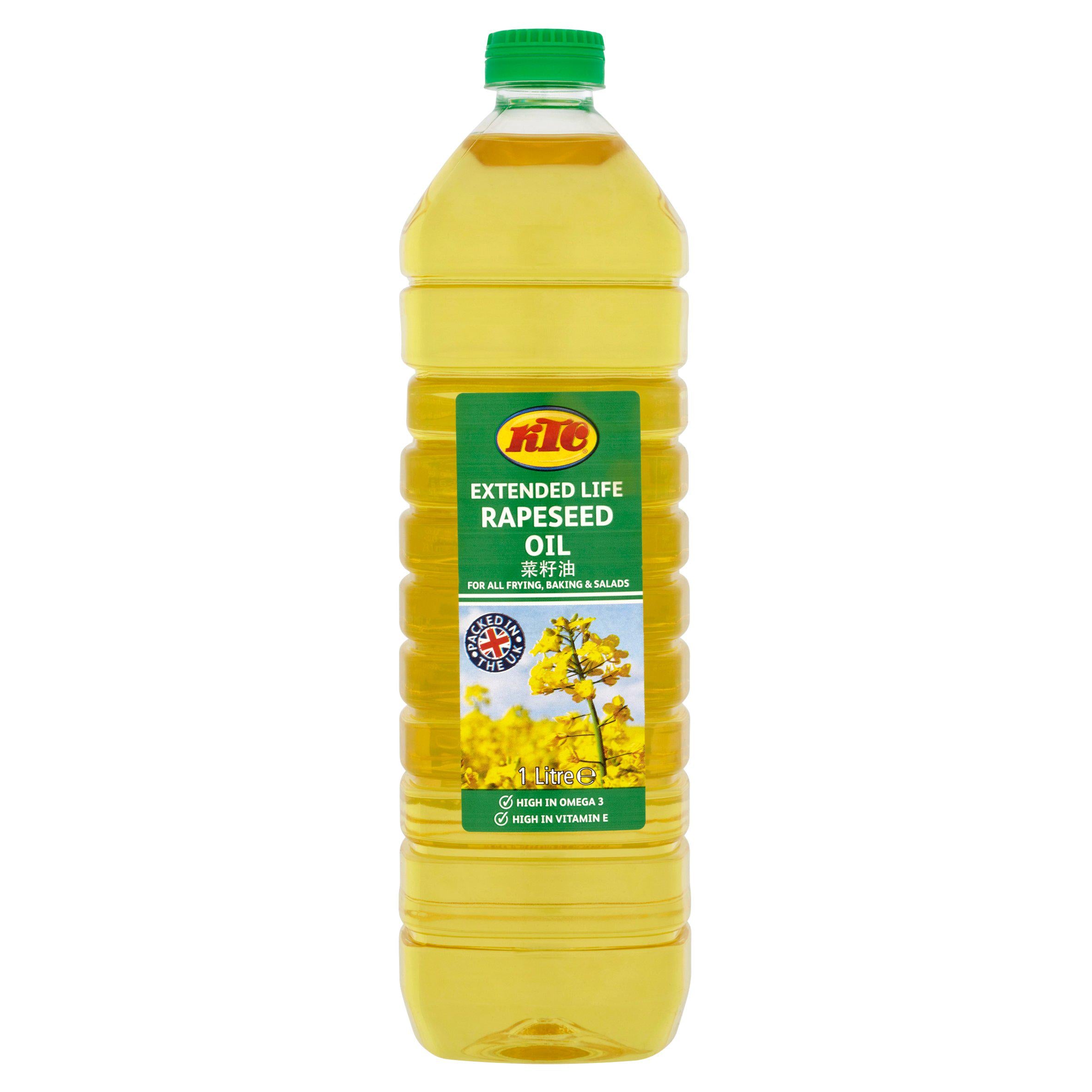 KTC Extended Life Rapeseed Oil 1 Litre (Brand May Vary)