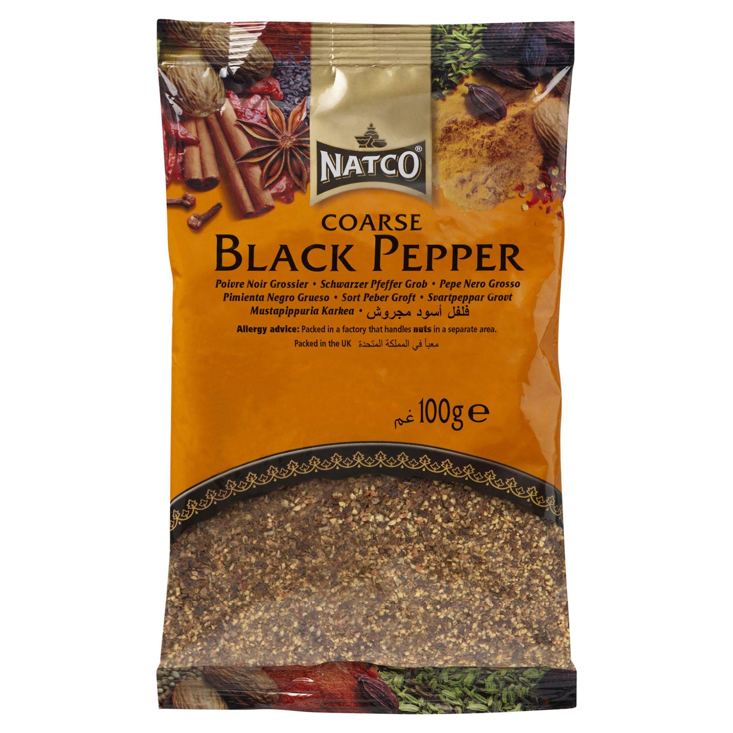 Coarse Black Pepper 100g (Brand May Vary)