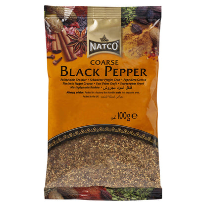 Coarse Black Pepper 100g (Brand May Vary)