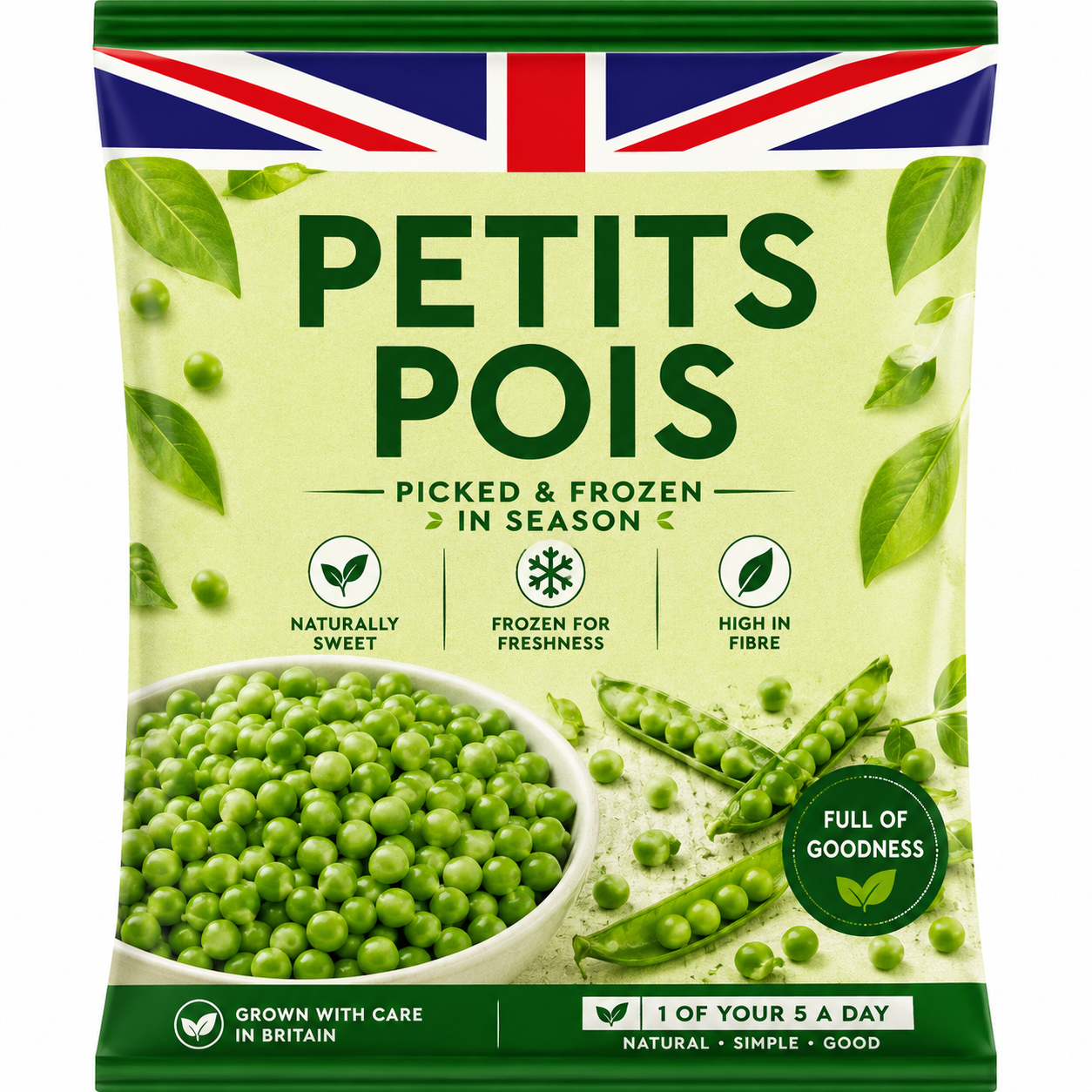 Petits Pois 910g (Brand May Vary)