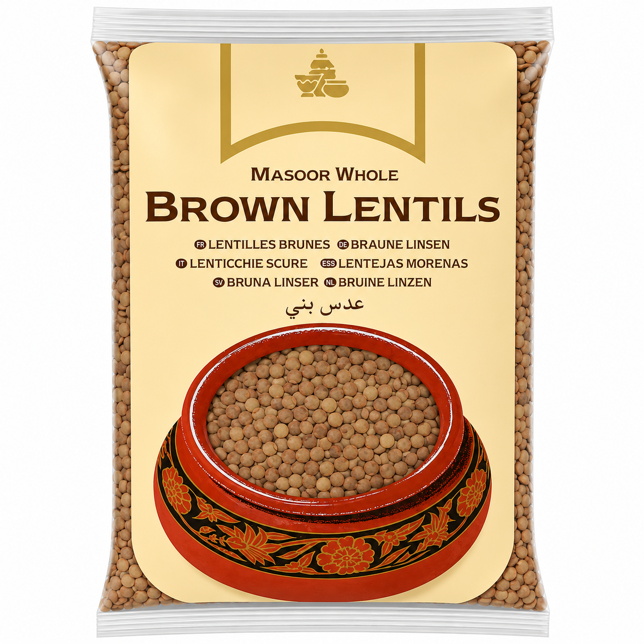 Brown Lentils (Brand May Vary)