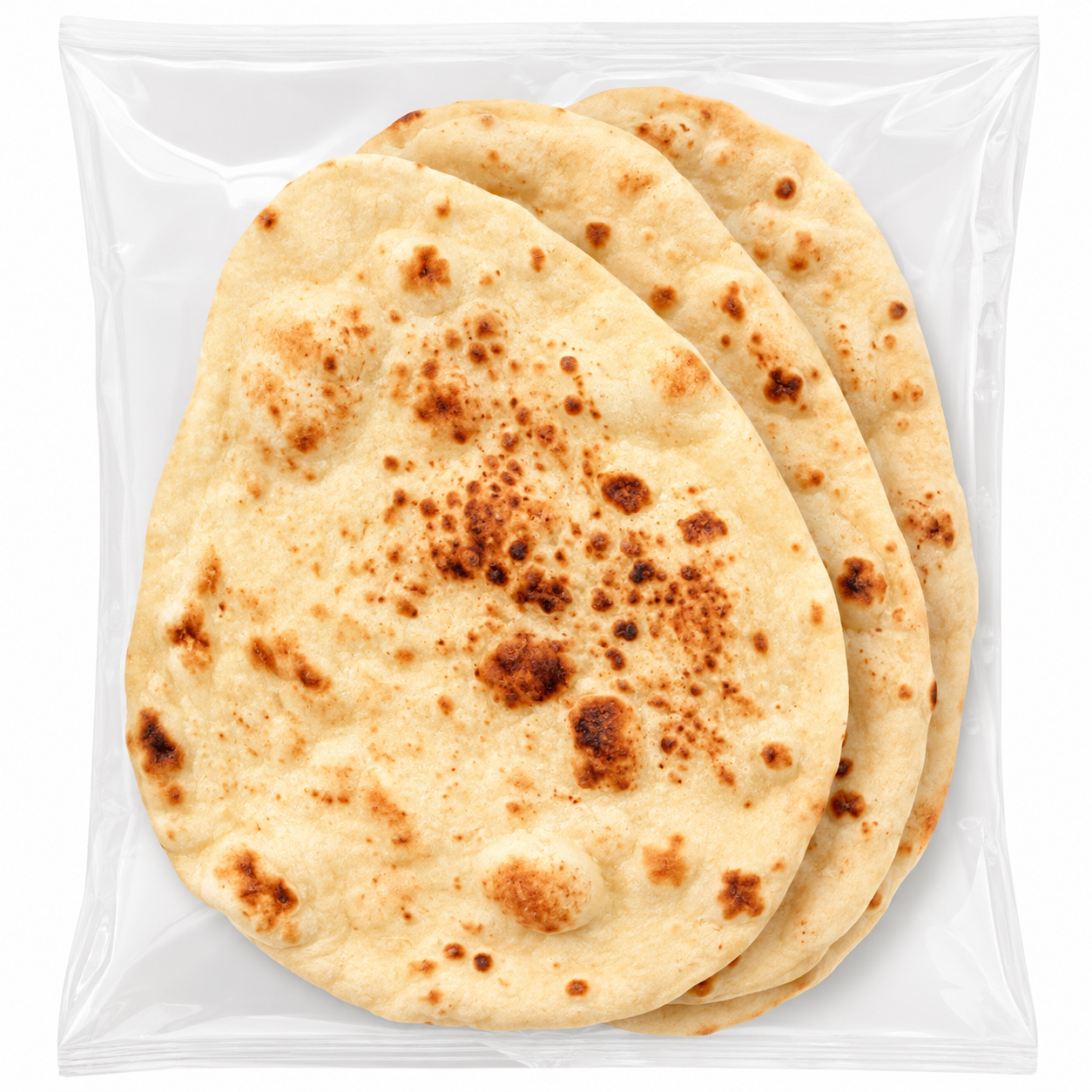 Plain Naan Bread x3