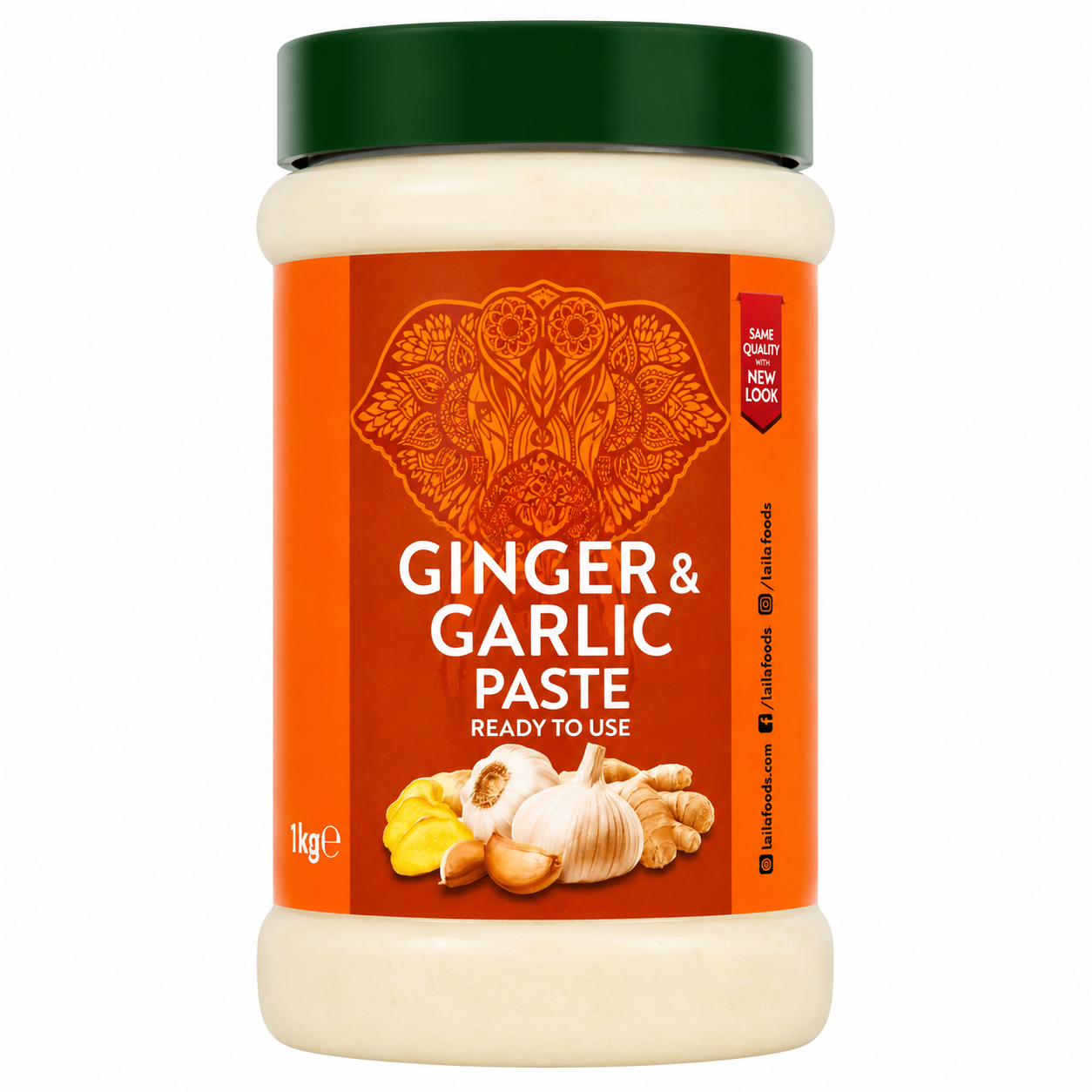 Garlic Ginger paste 1Kg (Brand May Vary)