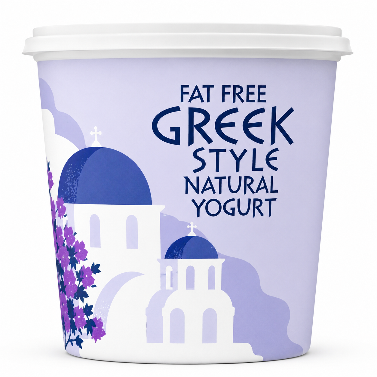 Greek Style Fat Free Natural Yogurt 1kg (Retailer's Own Brand)