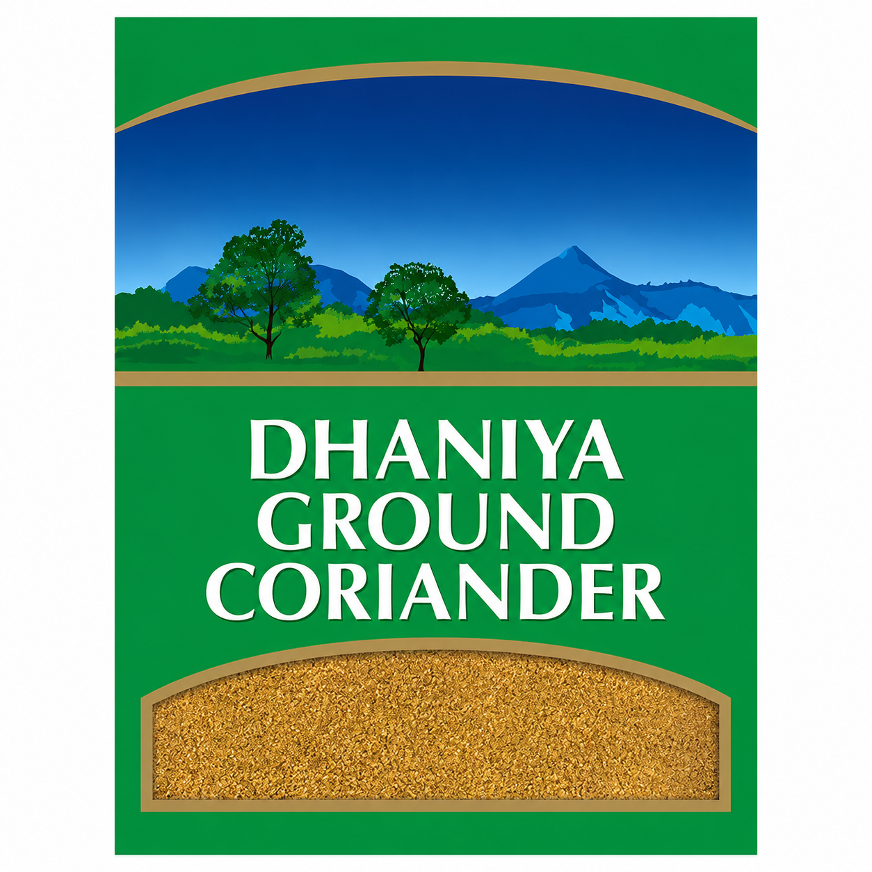 Ground Coriander (Dhaniya) 100g (Brand May Vary)