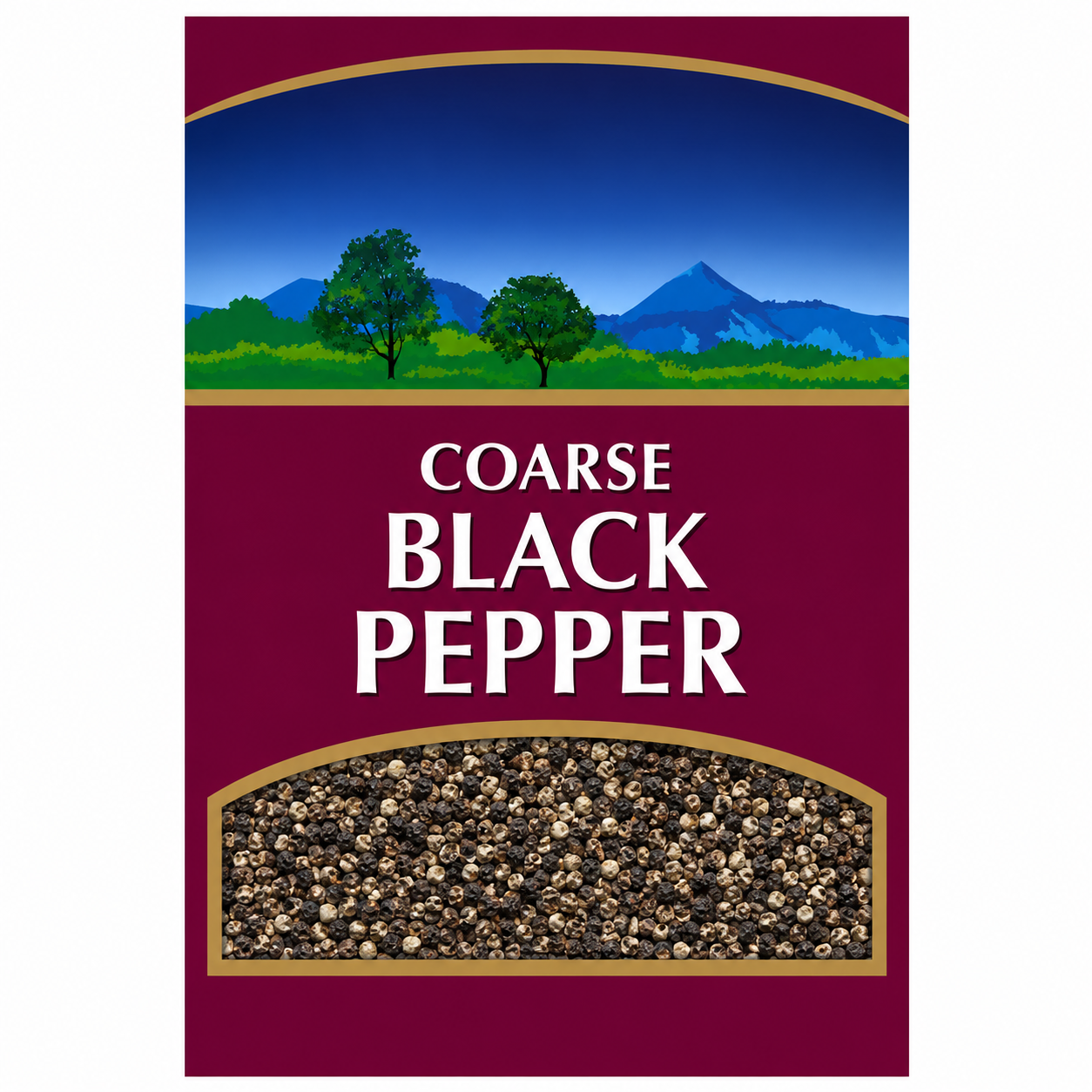 Coarse Black Pepper 100g (Brand May Vary)