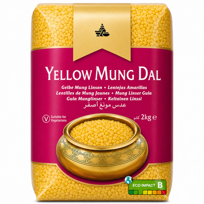 Mung Dal Yellow 2kg (Brand May Vary)