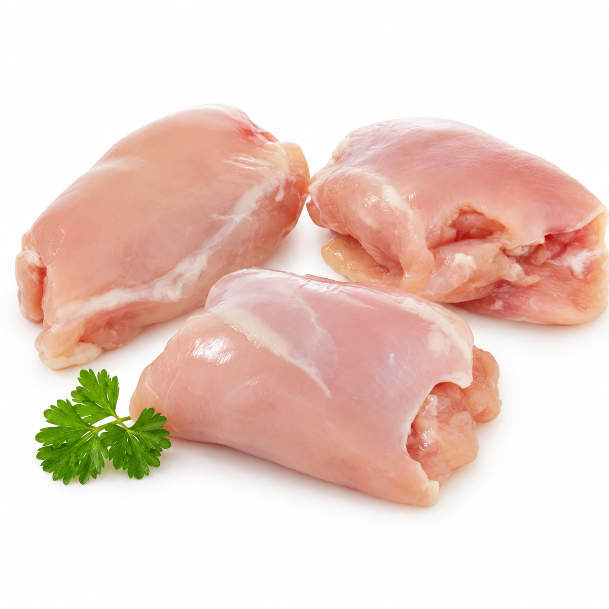 Halal Fresh Chicken Thigh Boneless (Whole)