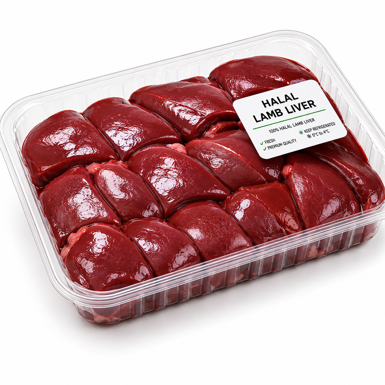 Halal Fresh Lamb Liver
