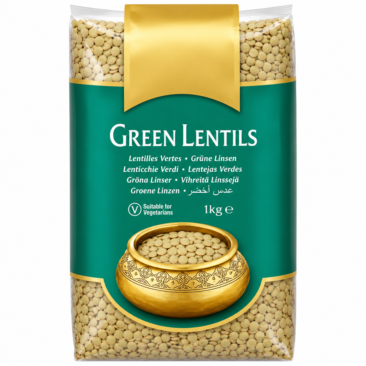 Green Lentils (Brand May Vary)