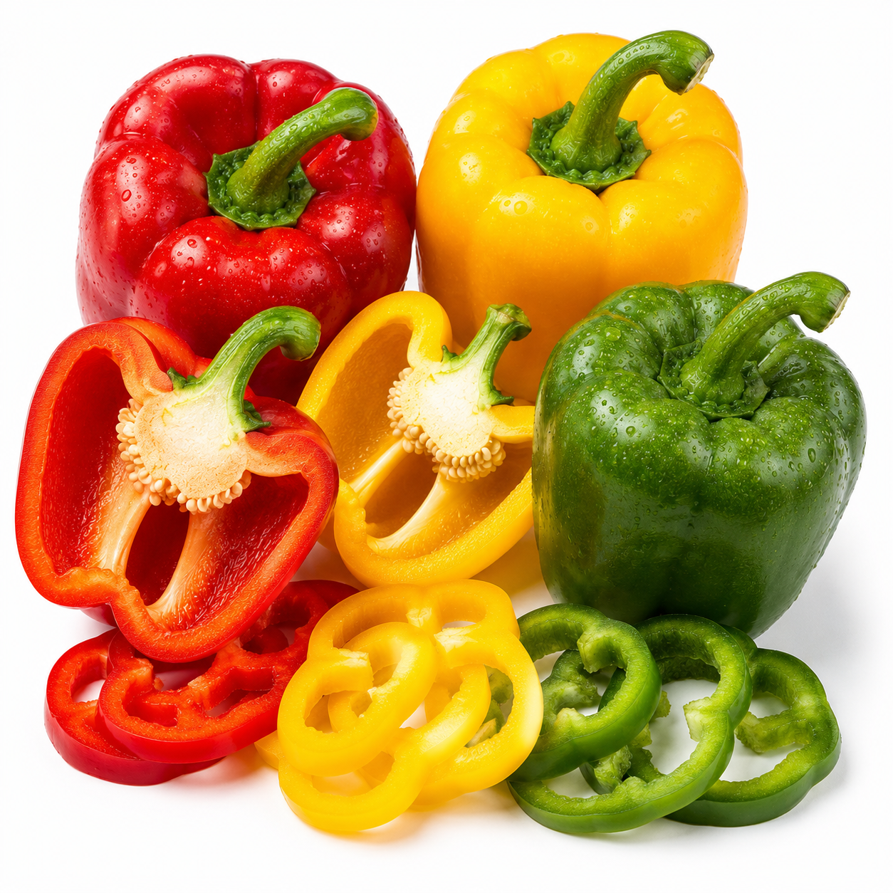 Mixed Peppers (Colours may vary) x3