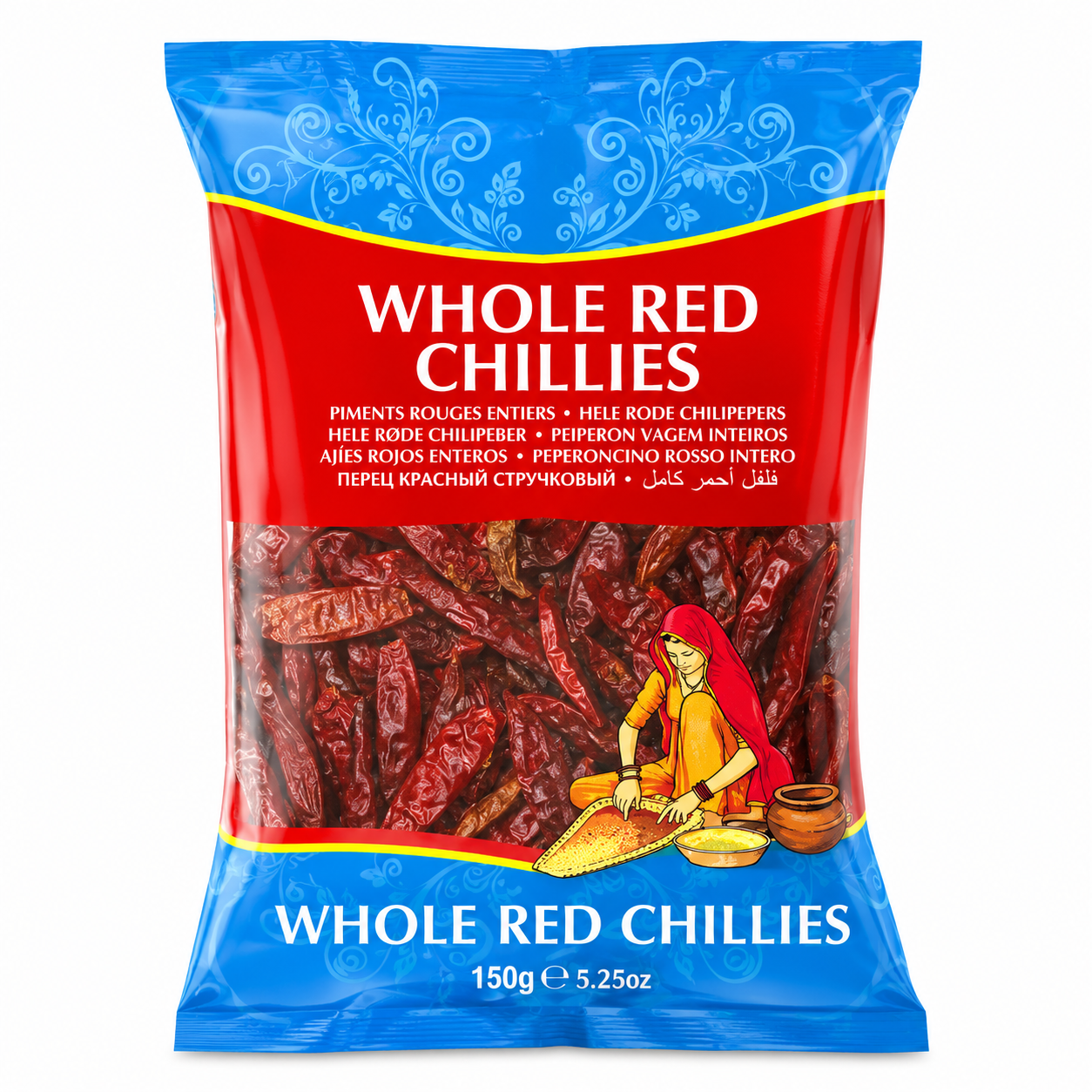 Whole Red Chillies Extra Hot 40g (Brand May Vary)