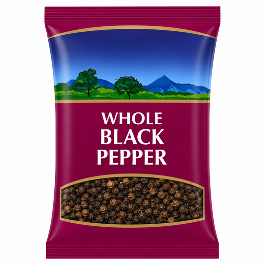 Whole Black Pepper 100g (Brand May Vary)
