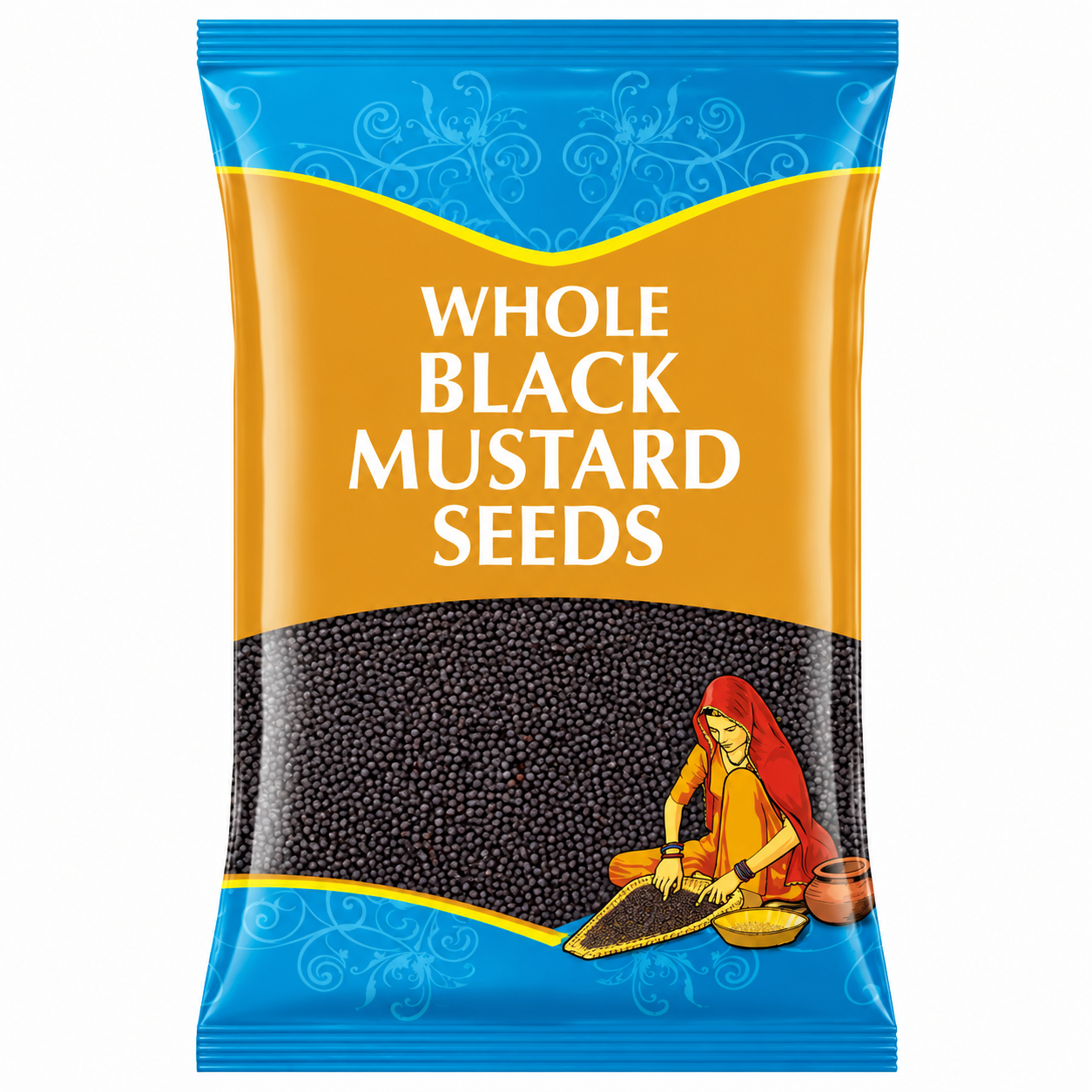 Whole Black Mustard Seeds 100g (Brand May Vary)