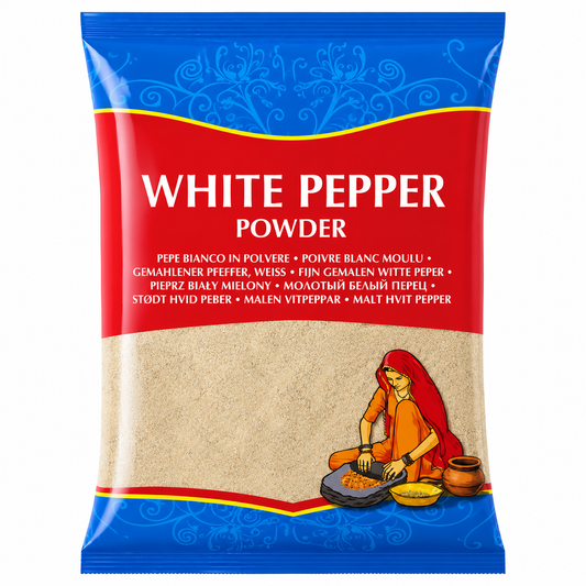 Ground White Pepper 100g (Brand May Vary)