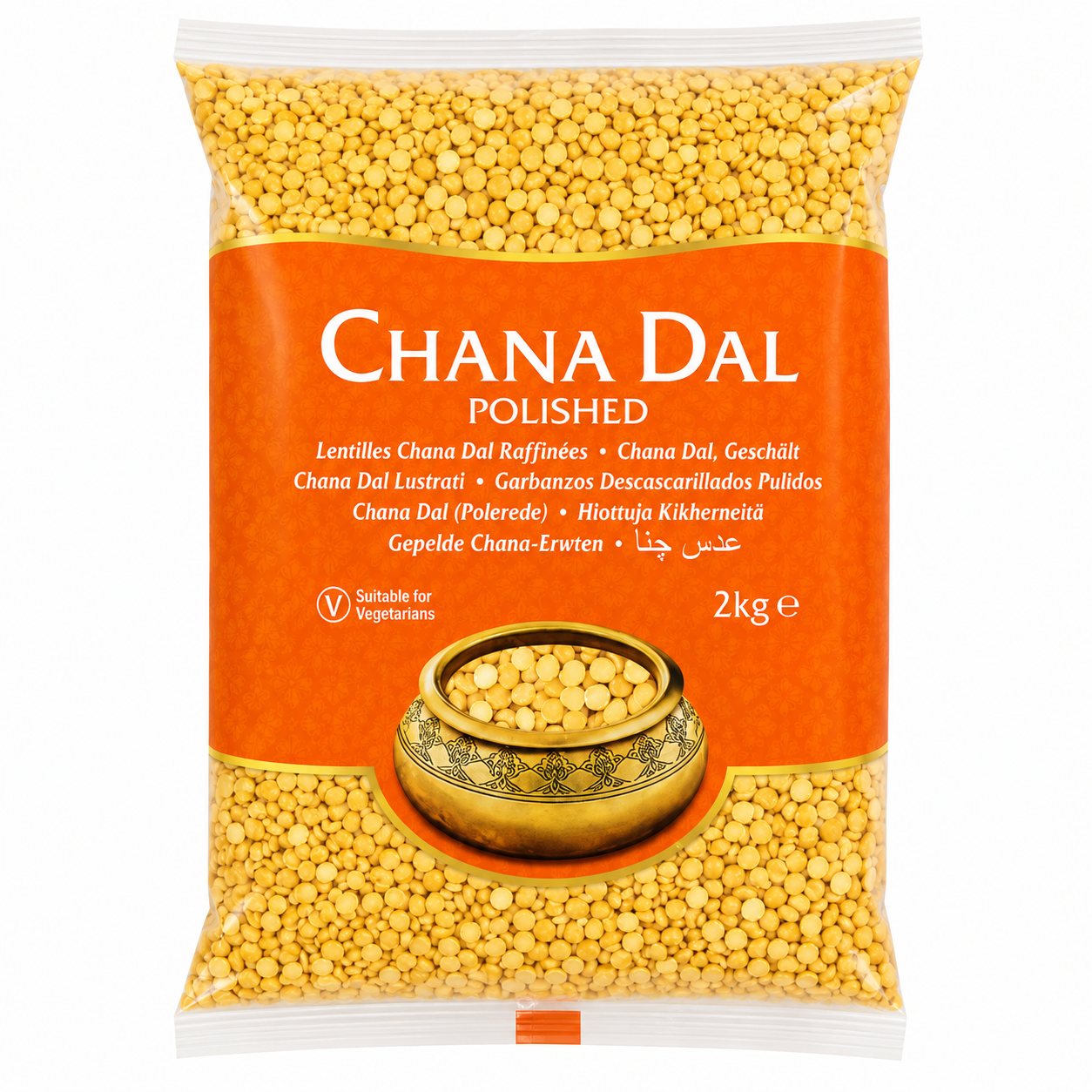 Chana Dal Split 2kg (Brand May Vary)