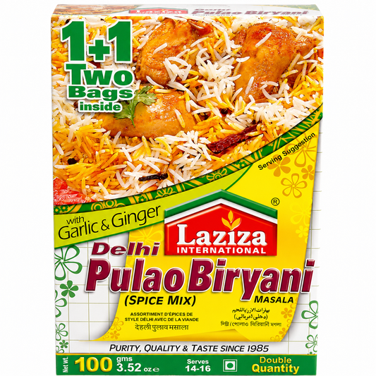Laziza Delhi Pulao Biryani Masala 100g
