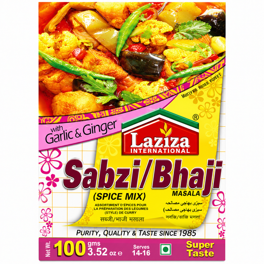 Laziza Sabzi/Bhaji 100g