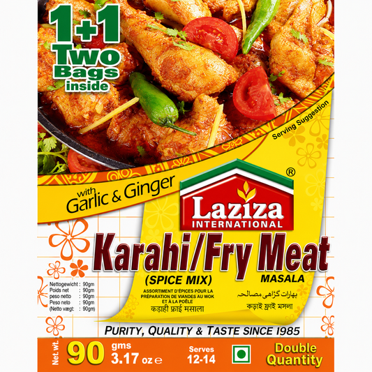 Laziza Karahi/Fry Meat 90g
