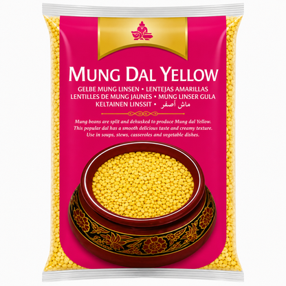 Mung Dal Yellow 2kg (Brand May Vary)