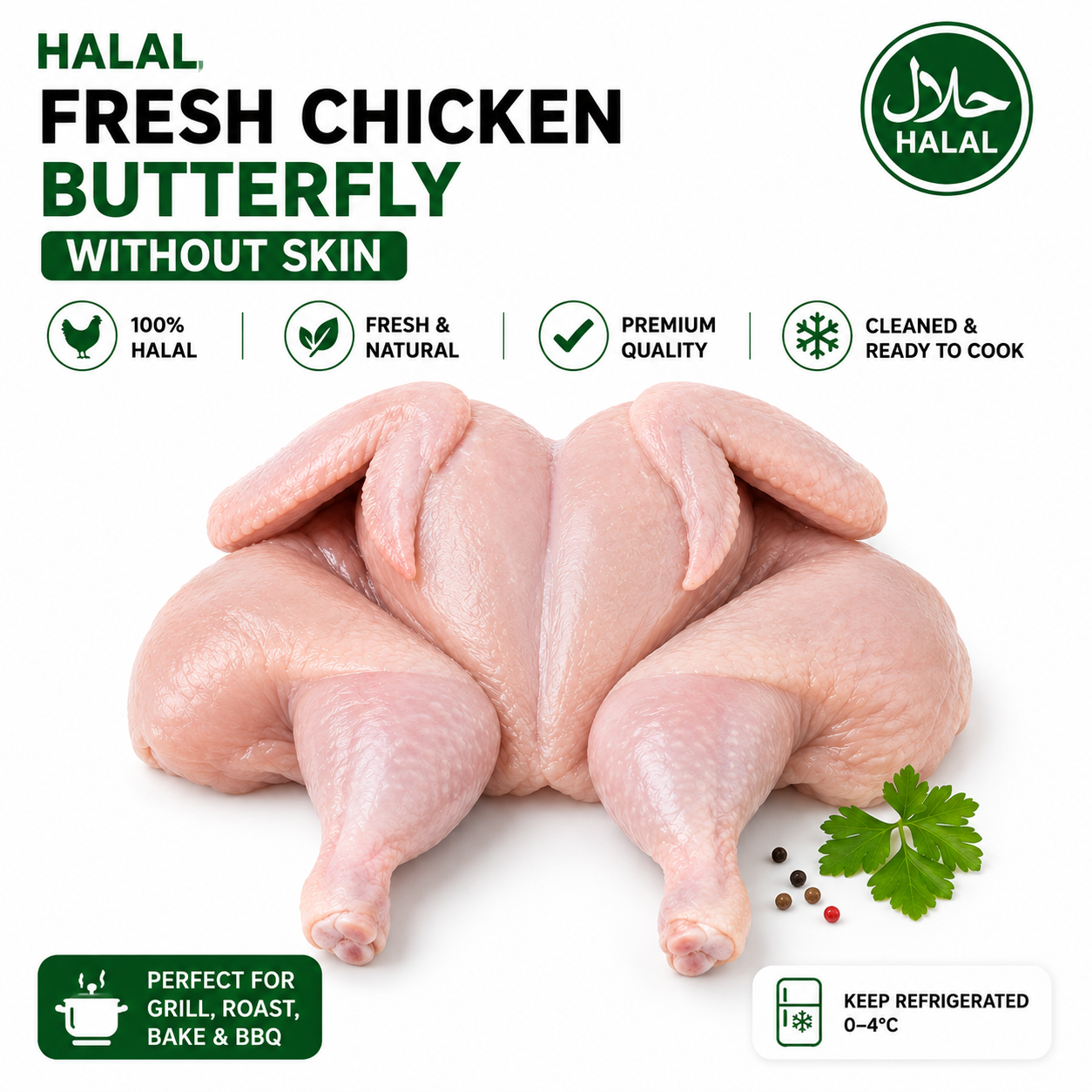 Halal Fresh Large Chicken