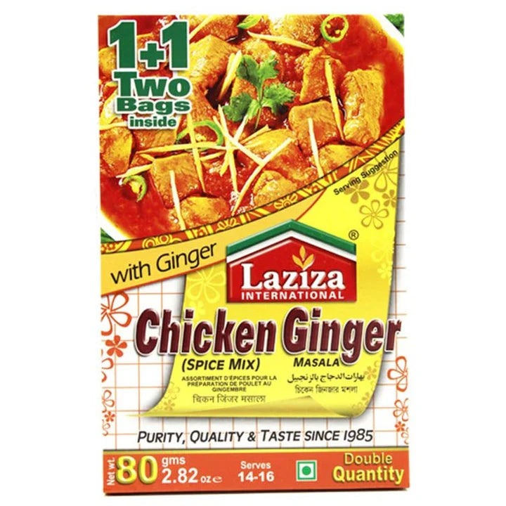Laziza Chicken Ginger Masala 80g
