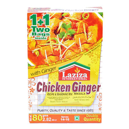 Laziza Chicken Ginger Masala 80g