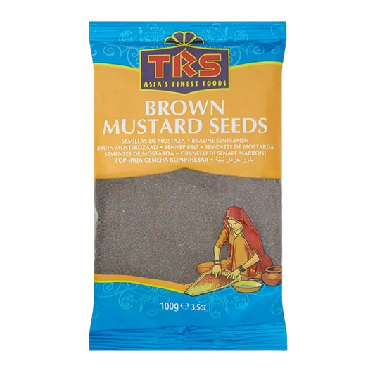 Whole Brown Mustard Seeds 100g (Brand May Vary)