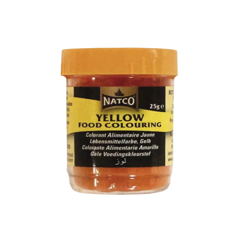 Yellow Food Colouring - Powder 25g (Brand May Vary)