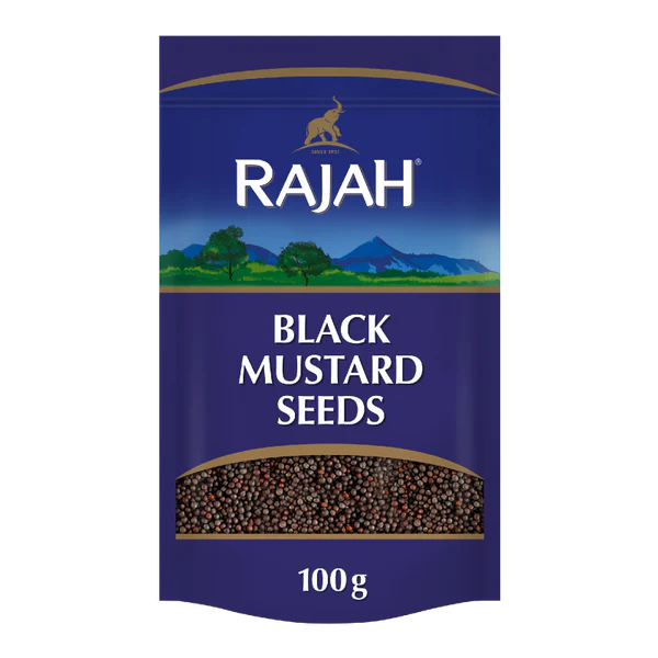 Whole Black Mustard Seeds 100g (Brand May Vary)