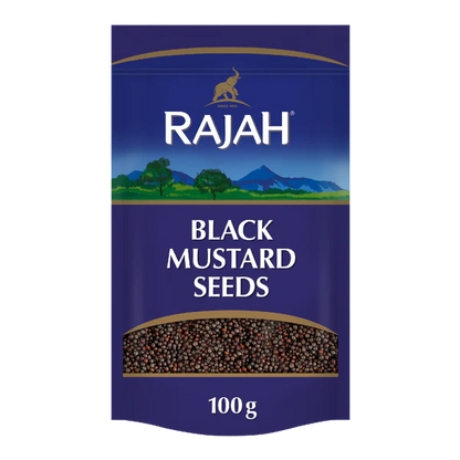 Whole Black Mustard Seeds 100g (Brand May Vary)