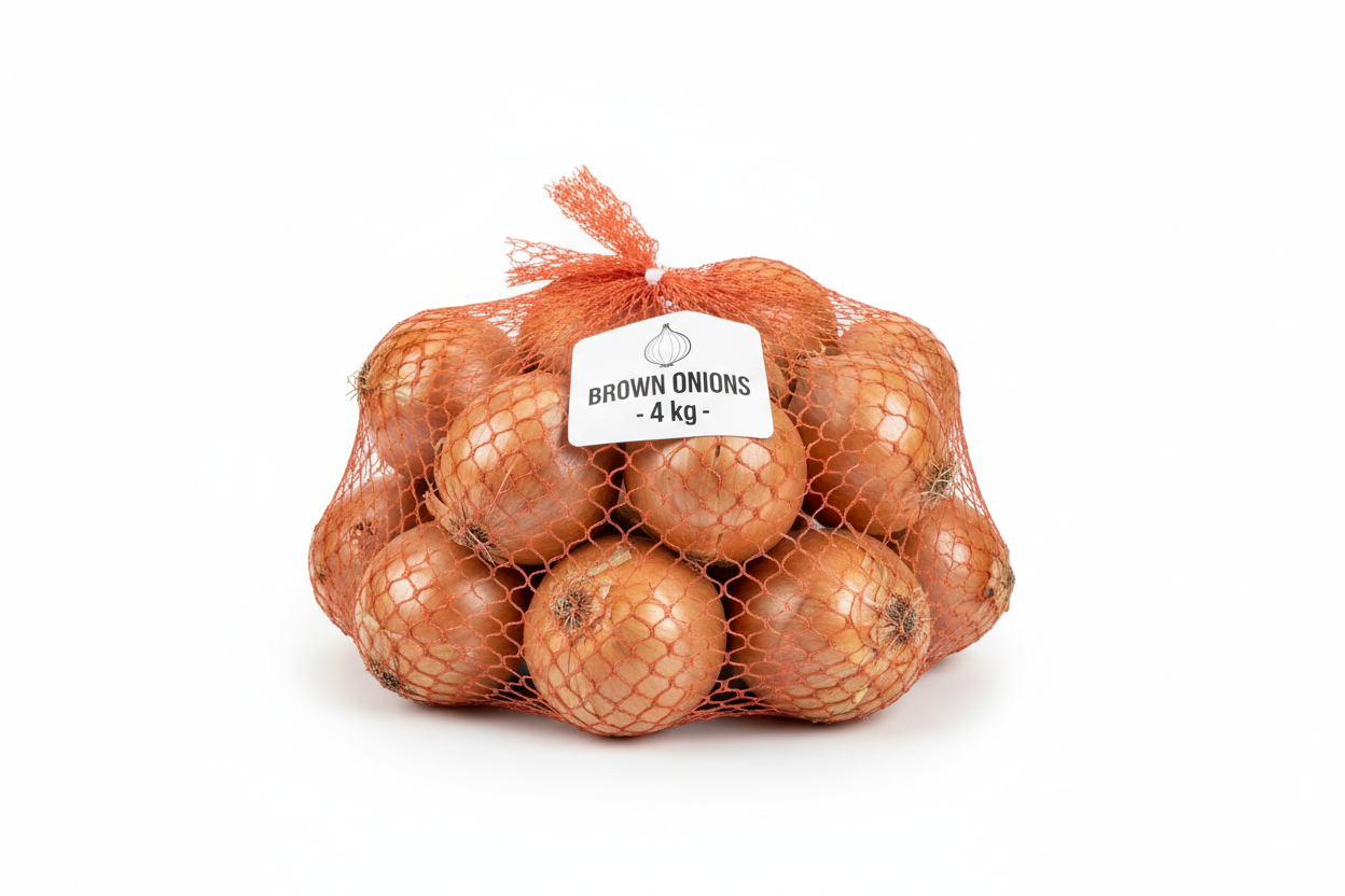 Brown Onion 4Kg